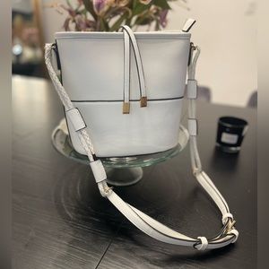 White Bucket Bag